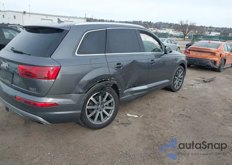 2018 Audi Q7 3.0T Premium from USA, damaged, VIN WA1LAAF79JD052199